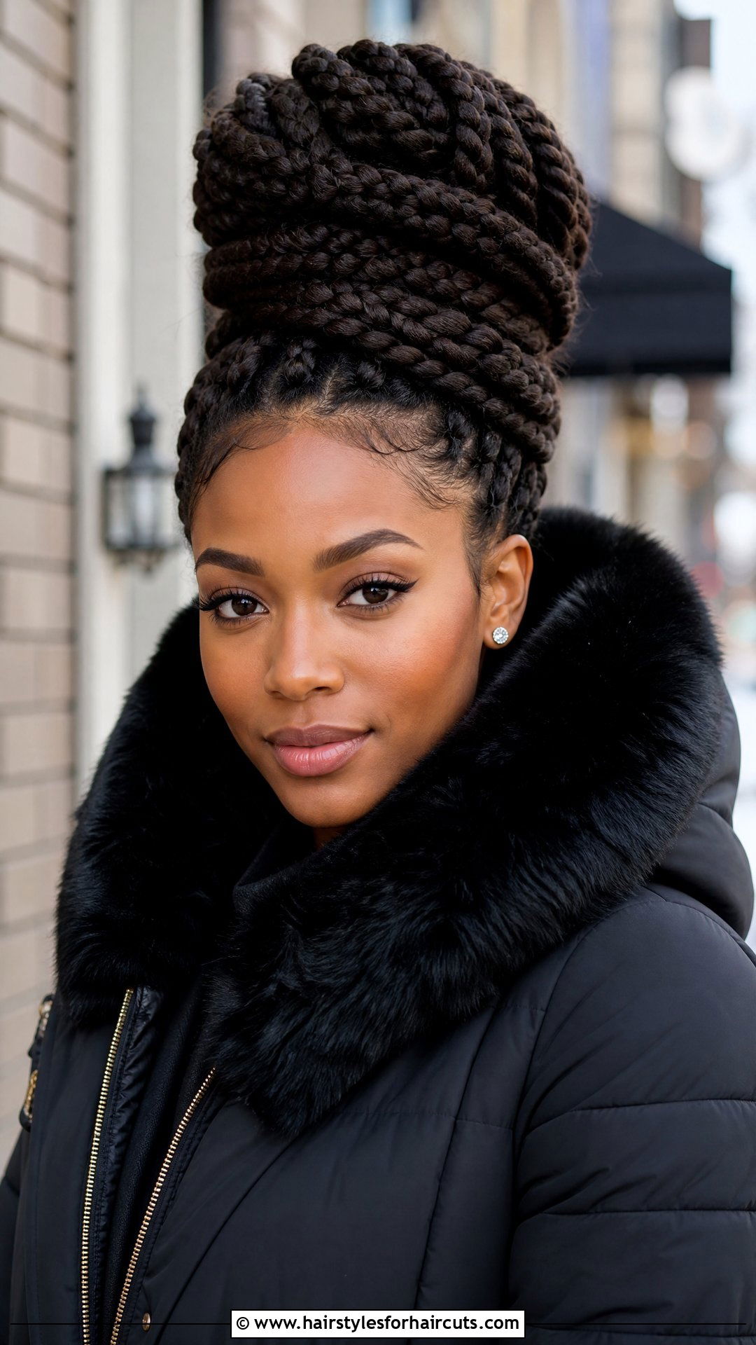 Jumbo Box Braids - 25 hairstyles with extensions for black hair braids - 25 hairstyles with extensions for black hair braids