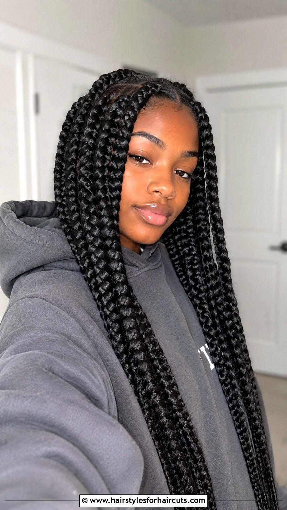 Jumbo Box Braids - 25 black girl hairstyles braids natural hair - 25 black girl hairstyles braids, natural hair