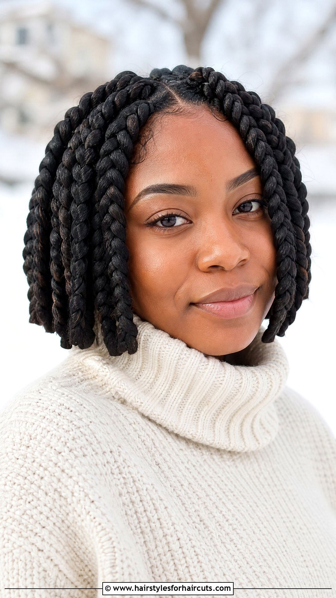Jumbo Braids Bob - 25 platts hairstyles - 25 platts hairstyles