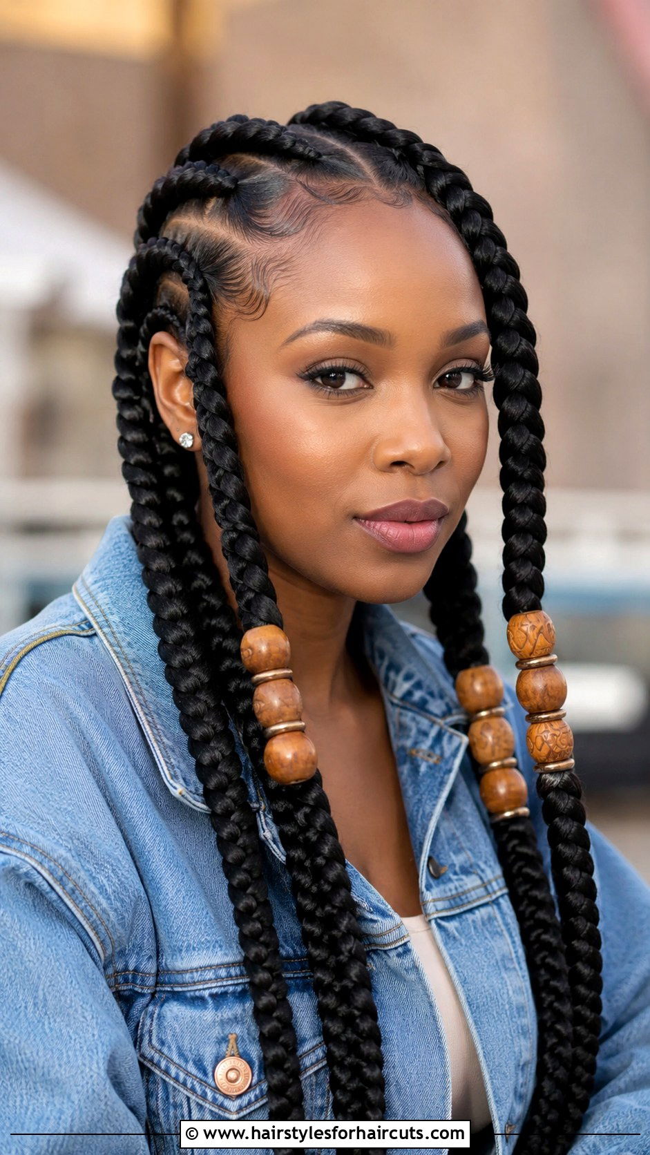 Jumbo Fulani Braids - 25 fulani hairstyles - 25 fulani hairstyles