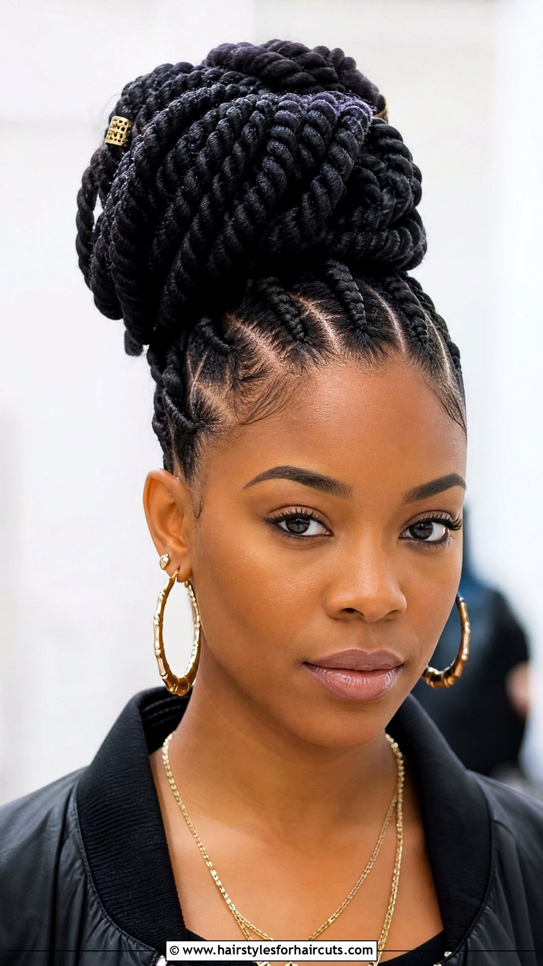Jumbo Half Twist Updo Black Hair - 25 half twist hairstyles black hair - 25 half twist hairstyles black hair