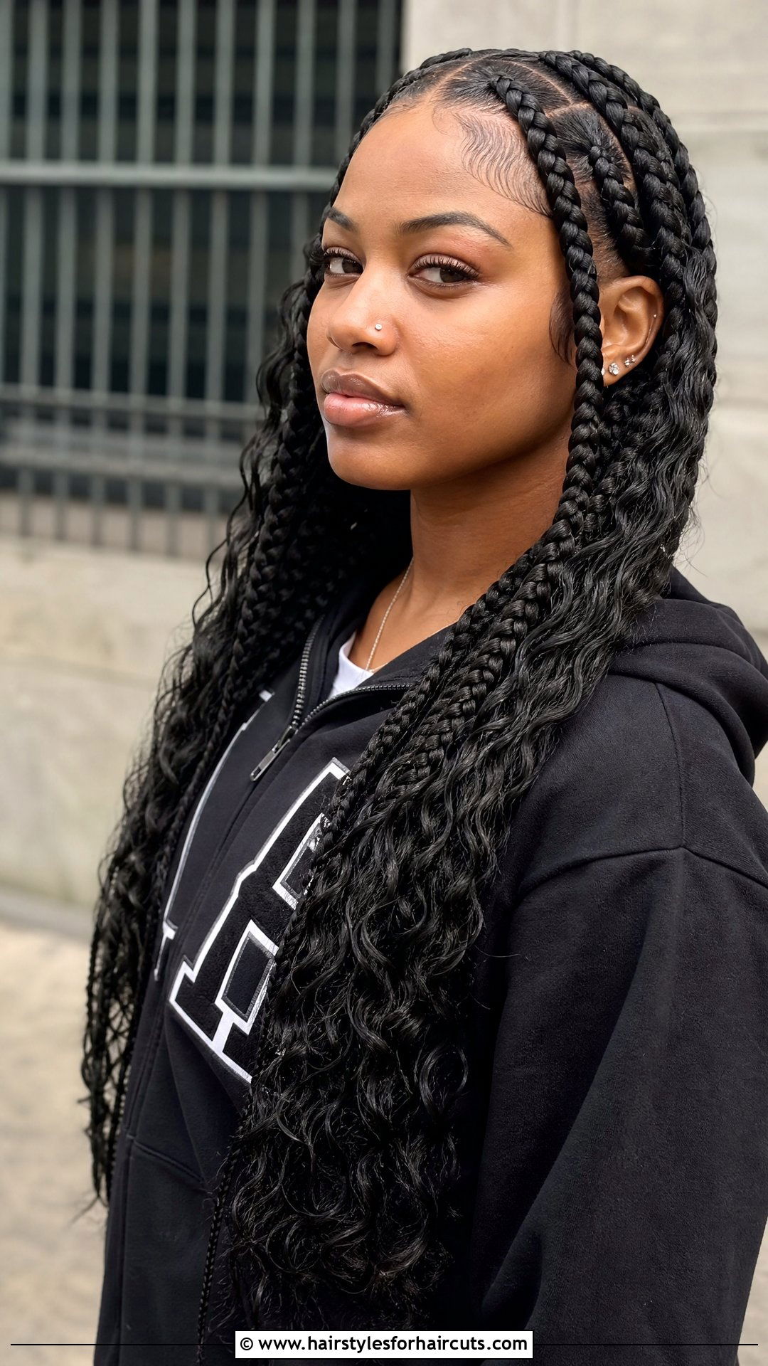 Jumbo Wet And Wavy Braids - 25 wet and wavy braiding hairstyles - 25 wet and wavy braiding hairstyles