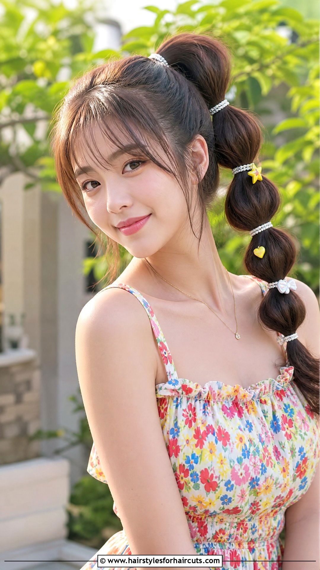 Kawaii Bubble Braids - 25 kawaii hairstyles - 25 kawaii hairstyles