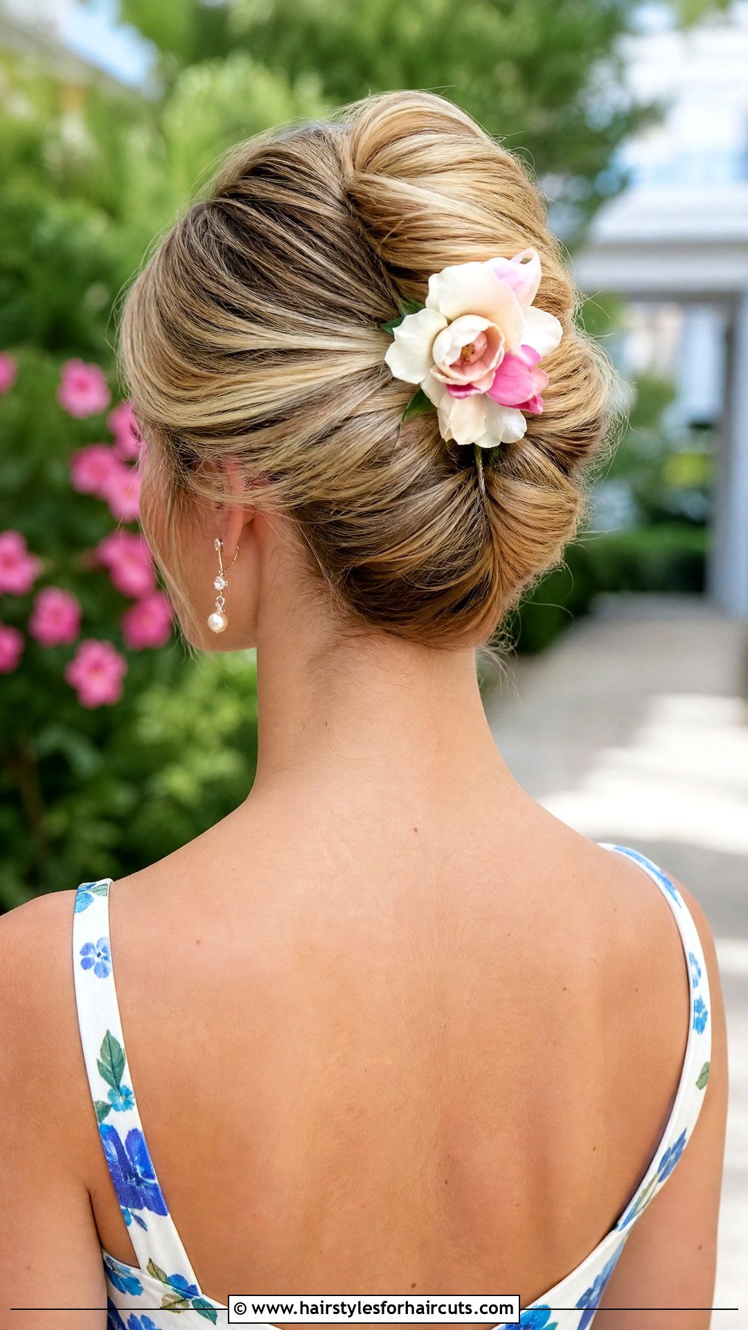 Kinkin Twisted Updo with Accessory - 25 kinkin hairstyles - 25 kinkin hairstyles