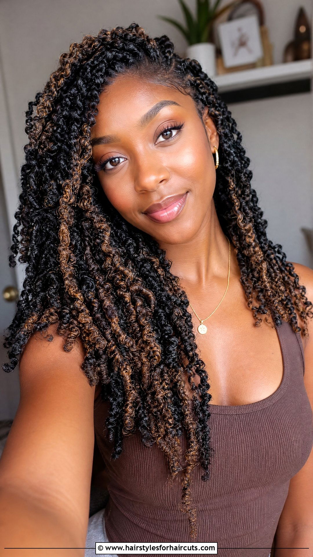 Kinkin Twists with Highlights - 25 kinkin hairstyles - 25 kinkin hairstyles