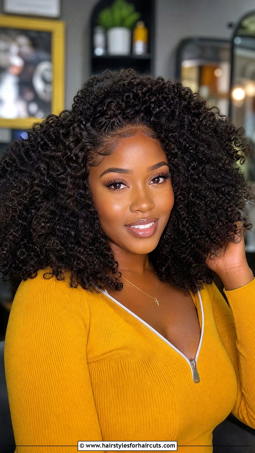 Kinky Curly Afro Wig Install - 25 wig install hairstyles - 25 wig install hairstyles