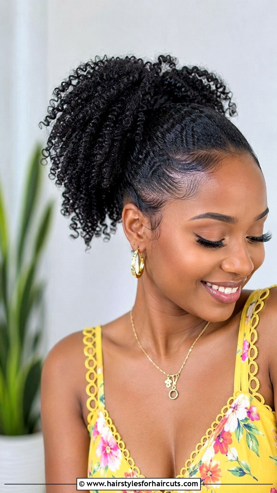 Kinky Curly Drawstring Ponytail - 25 drawstring ponytail hairstyles for black hair - 25 drawstring ponytail hairstyles for black hair