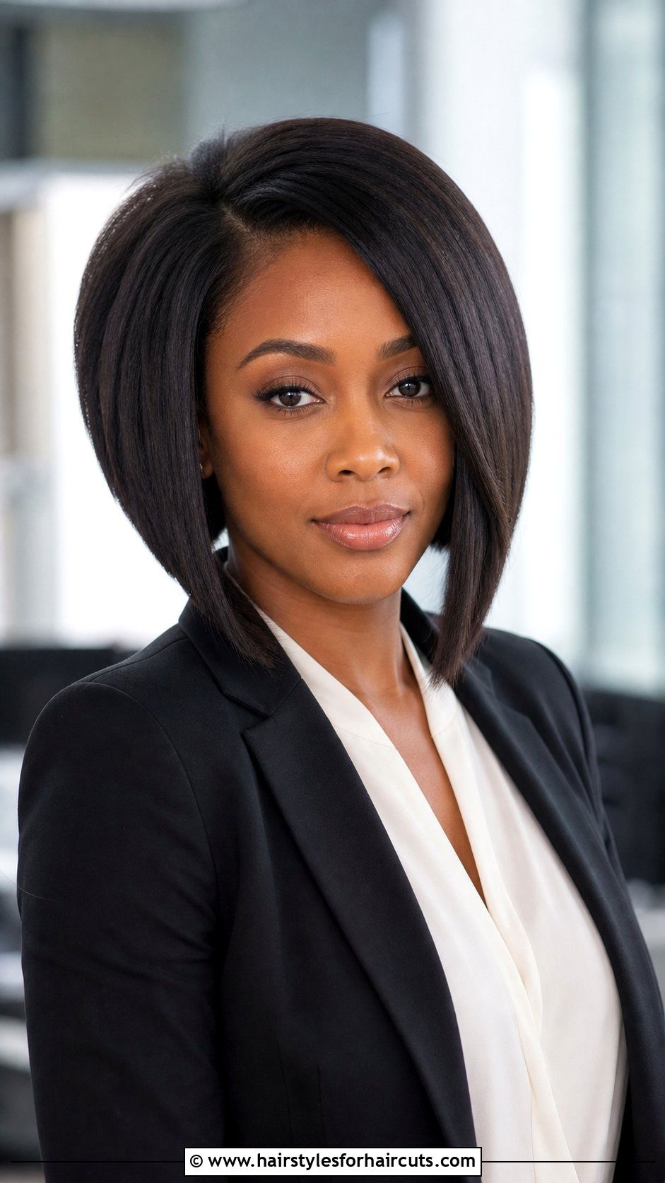 Kinky Straight Inverted Bob - 25 kinky straight hairstyles - 25 kinky straight hairstyles