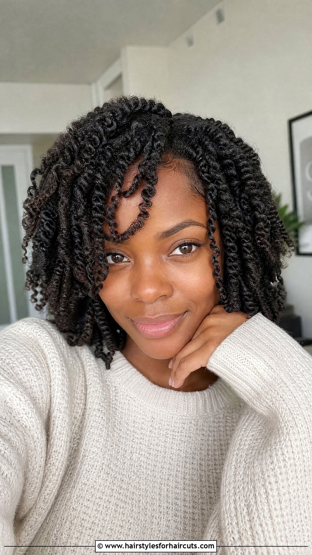 Kinky Twist Hairstyle - 25 natural twists hairstyles for black hair - 25 natural twists hairstyles for black hair
