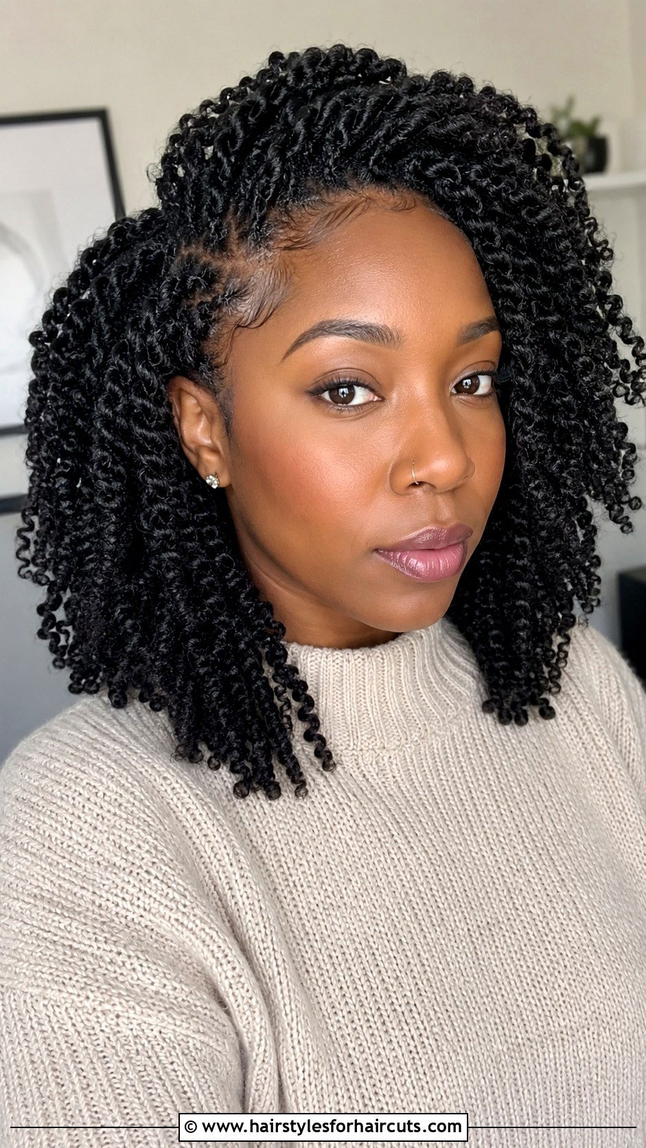 Kinky Twists With Bump - 25 bump hairstyles for black hair - 25 bump hairstyles for black hair