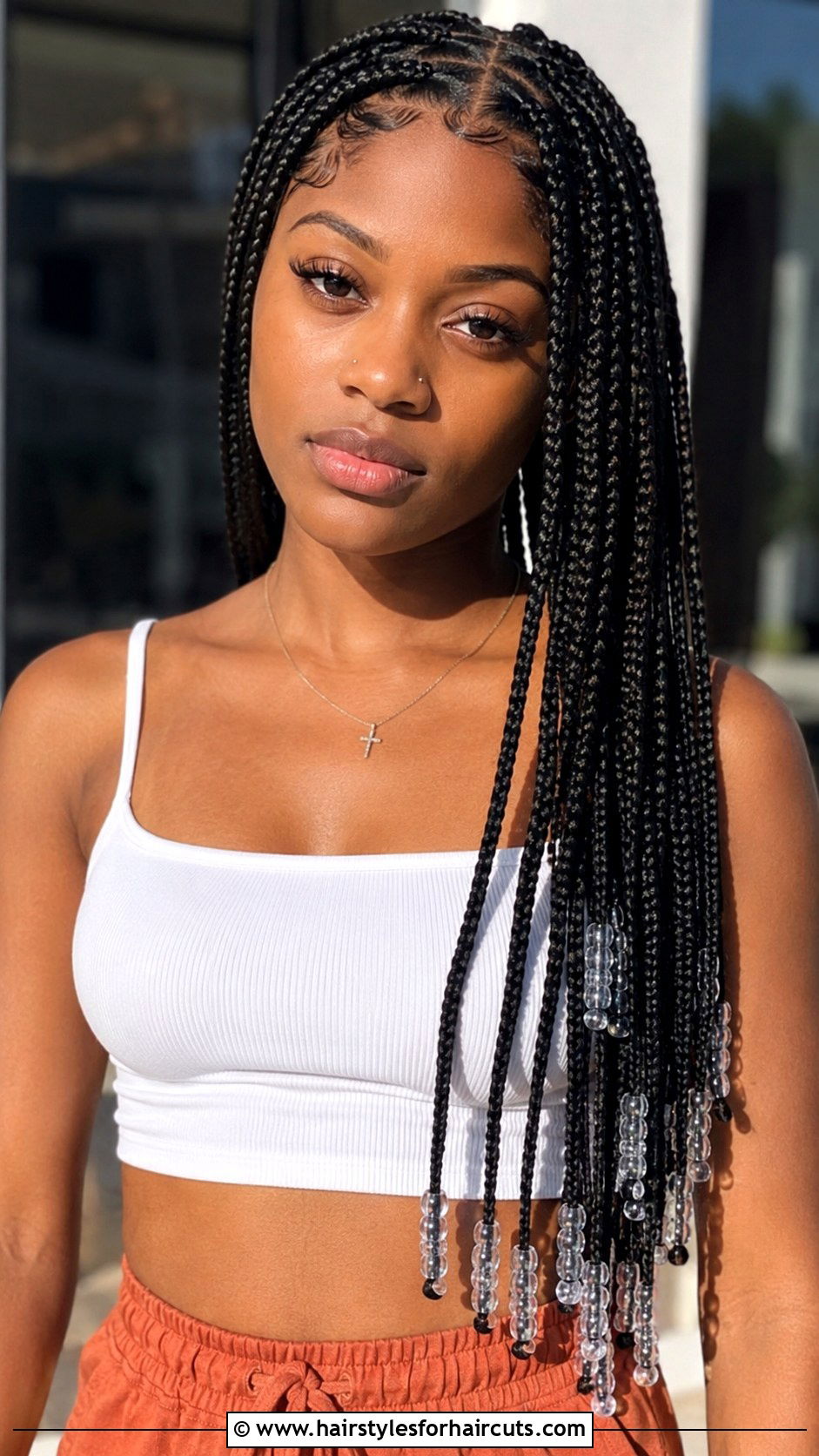 Knotless Box Braids - 25 birthday hairstyles for girl black - 25 birthday hairstyles for girl black