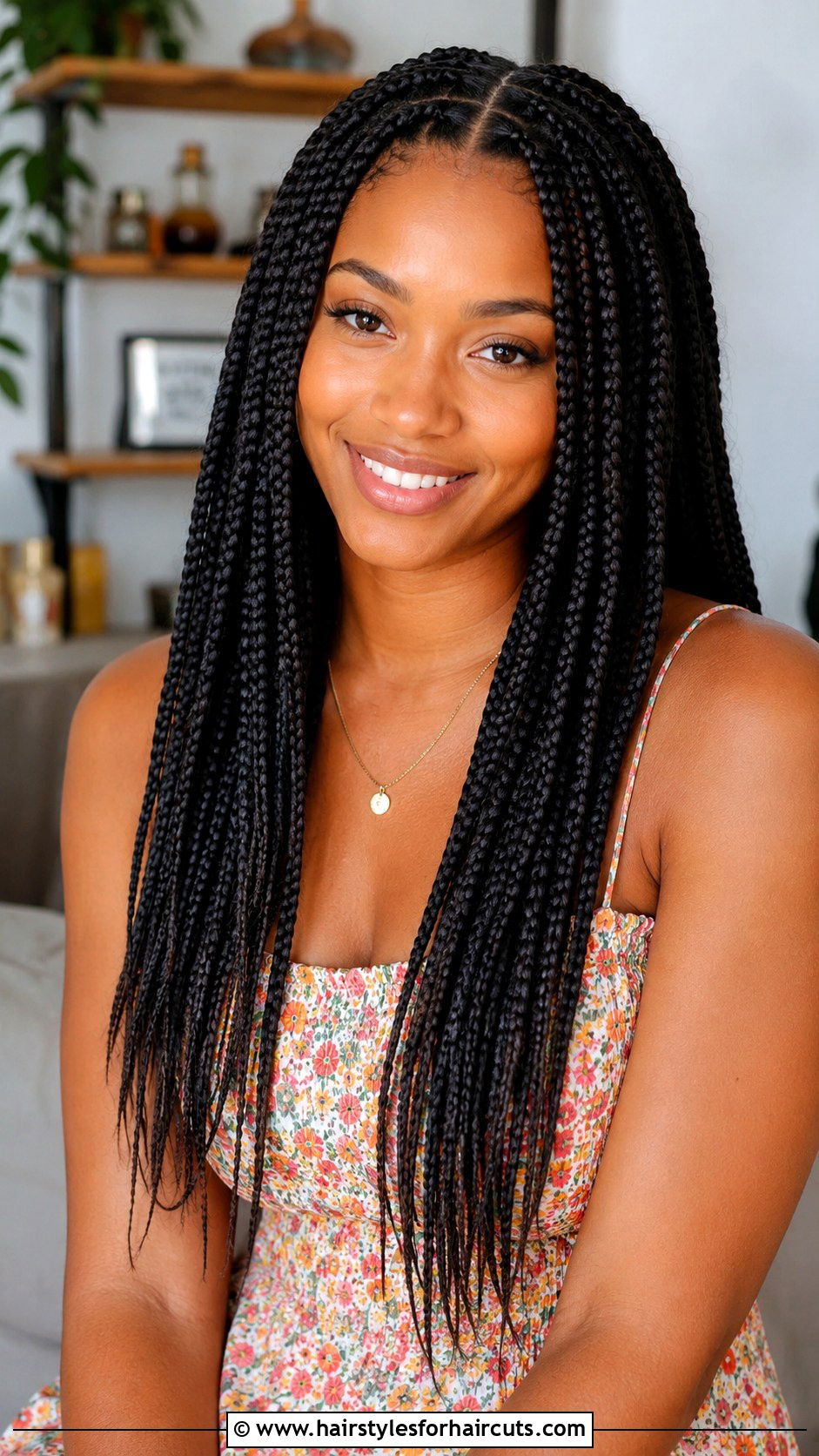 Knotless Box Braids - 25 black hairstyles - 25 black hairstyles