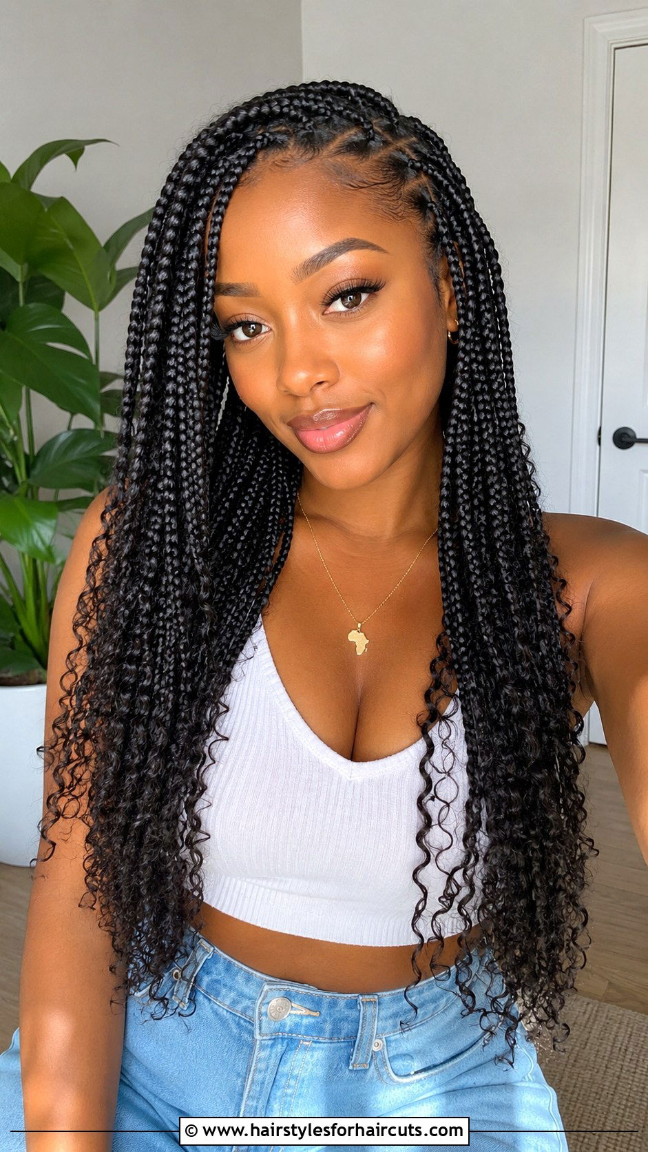 Knotless Box Braids - 25 african american braid hairstyles for thin hair - 25 african american braid hairstyles for thin hair