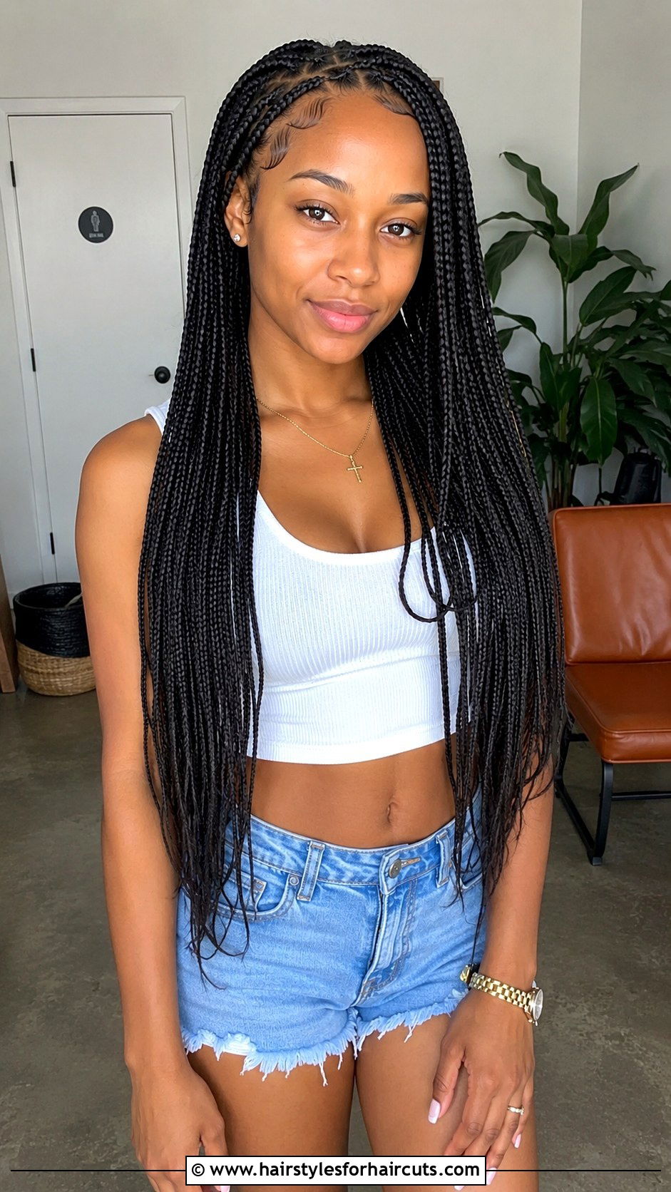 Knotless Box Braids - 25 african braid hairstyles - 25 african braid hairstyles