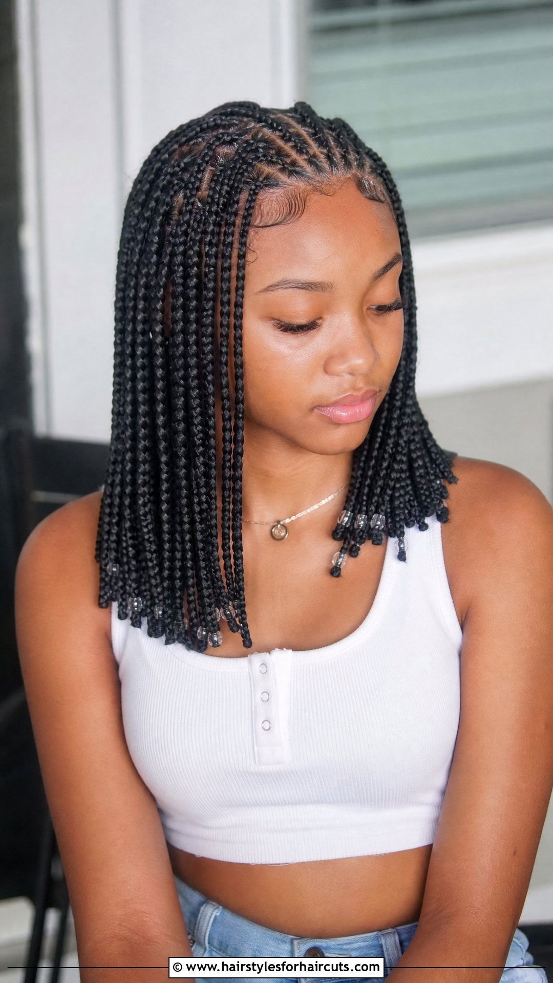 Knotless Box Braids - 25 hairstyles for black girls braids - 25 hairstyles for black girls braids