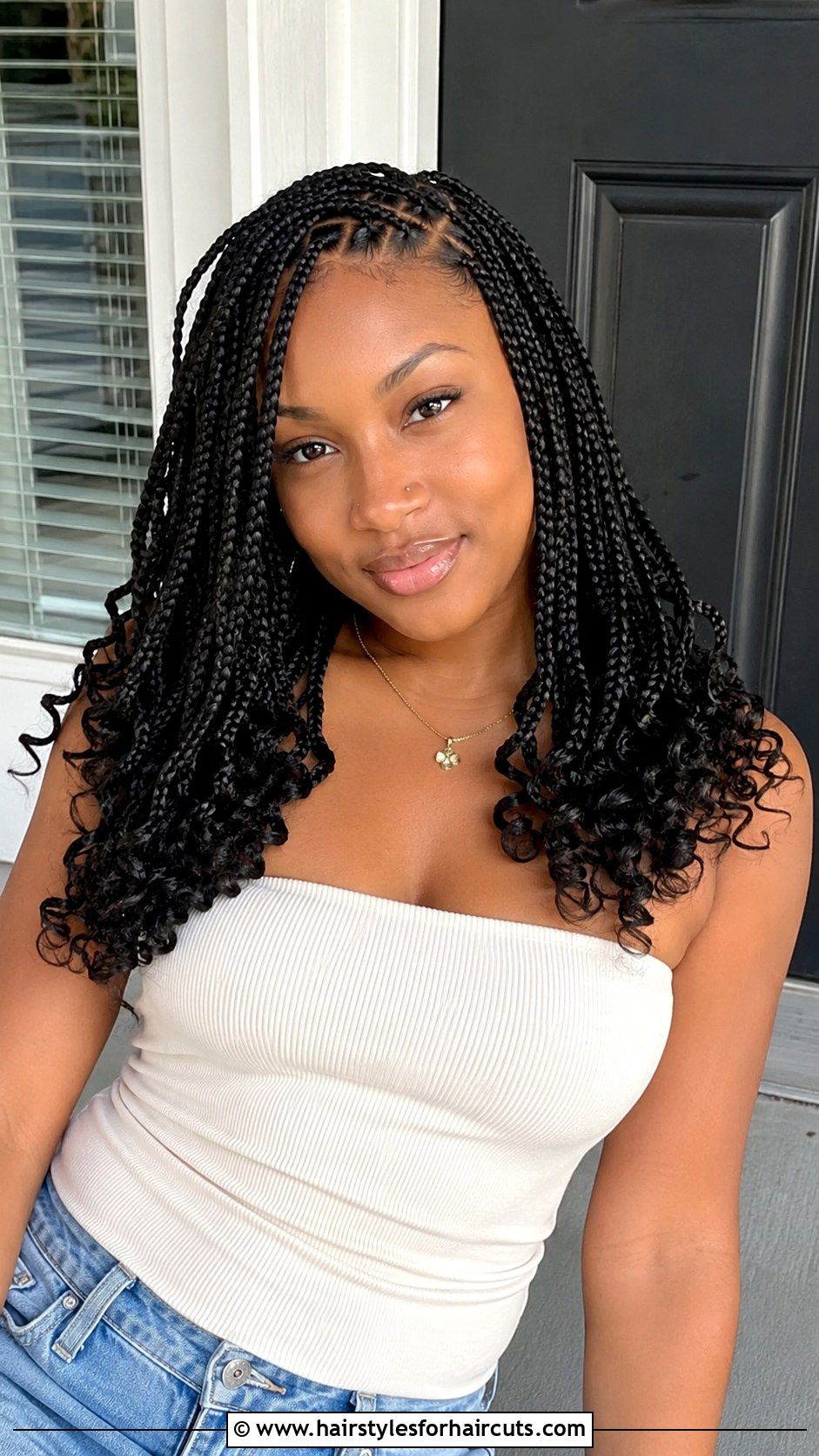 Knotless Box Braids - 25 africa braid hairstyles - 25 africa braid hairstyles