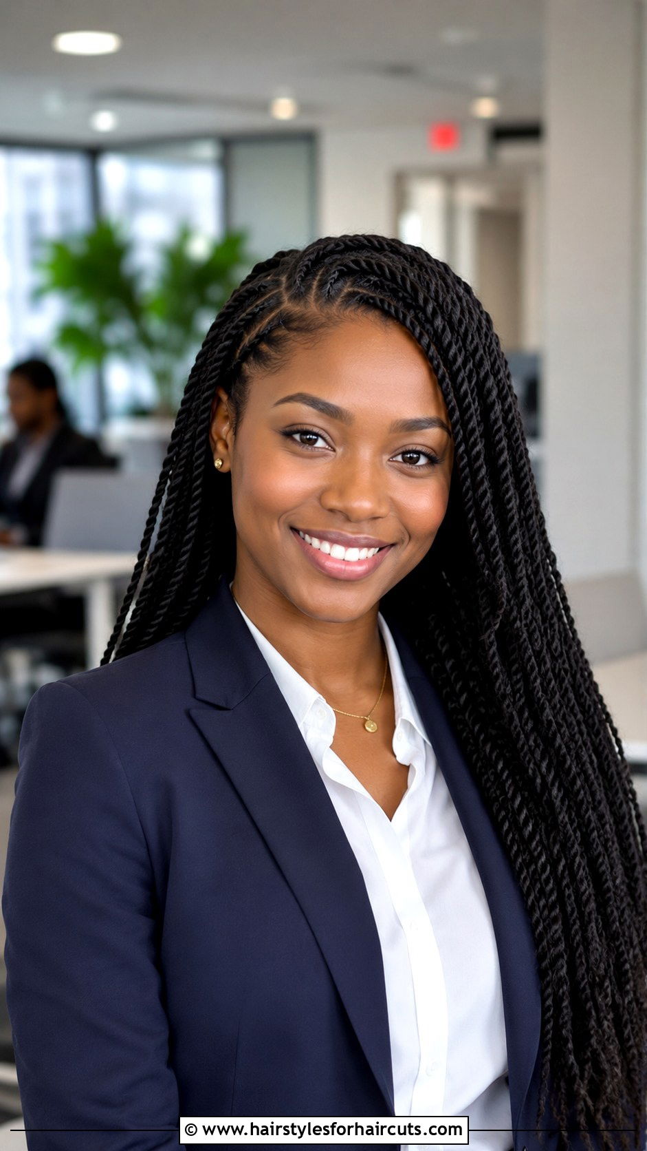 Knotless Box Twists - 25 hair twist hairstyles - 25 hair twist hairstyles