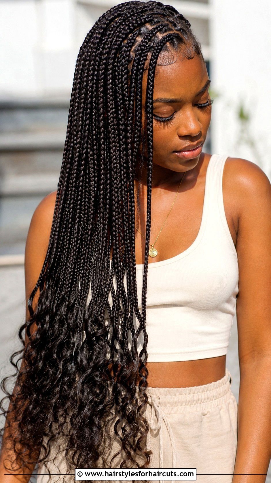 Knotless Braids - 25 new hairstyles for black women - 25 new hairstyles for black women