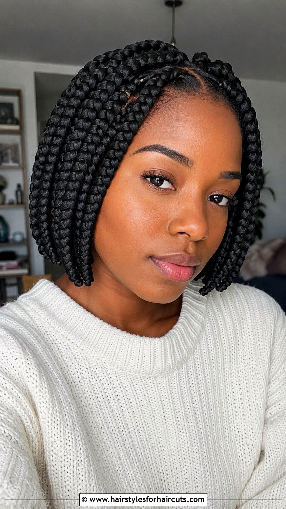Knotless Braids Short - 25 braided hairstyles for short 4c natural hair - 25 braided hairstyles for short 4c natural hair