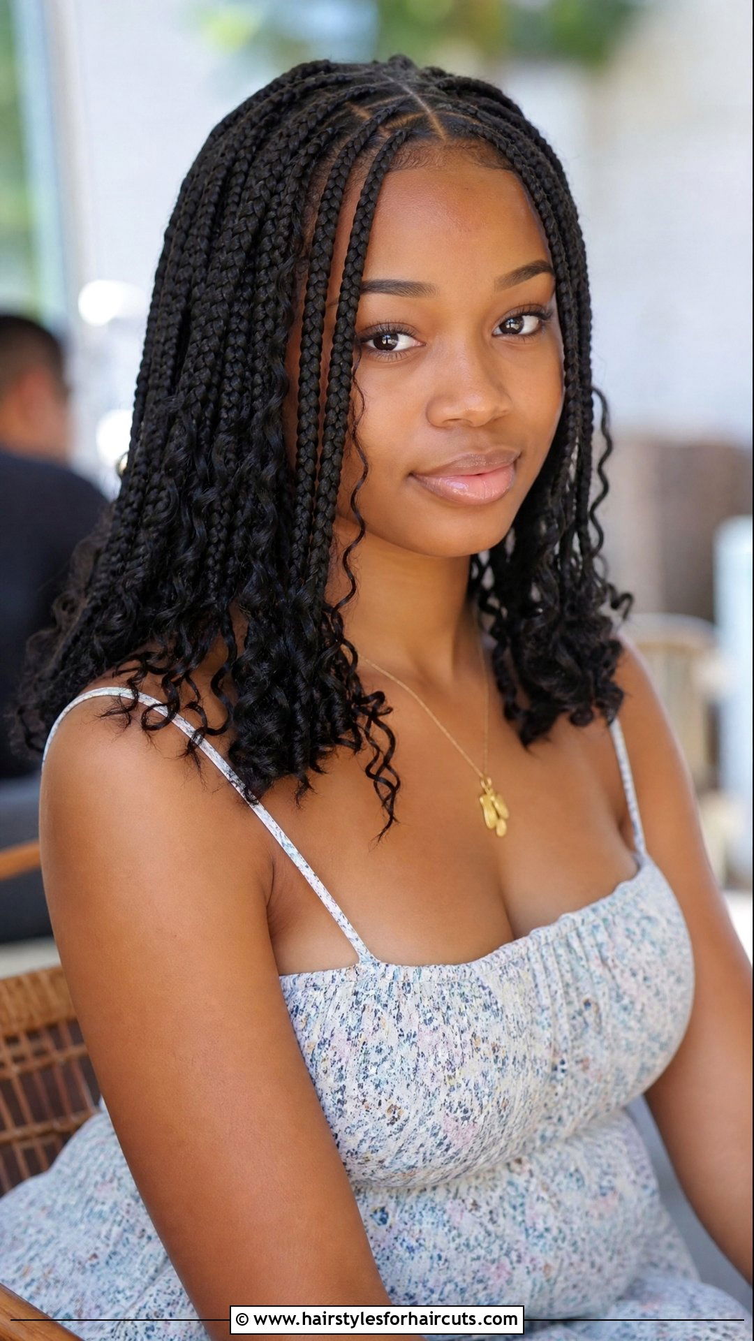 Knotless Braids With Curly Ends - 25 protective hairstyles for natural hair growth - 25 protective hairstyles for natural hair growth