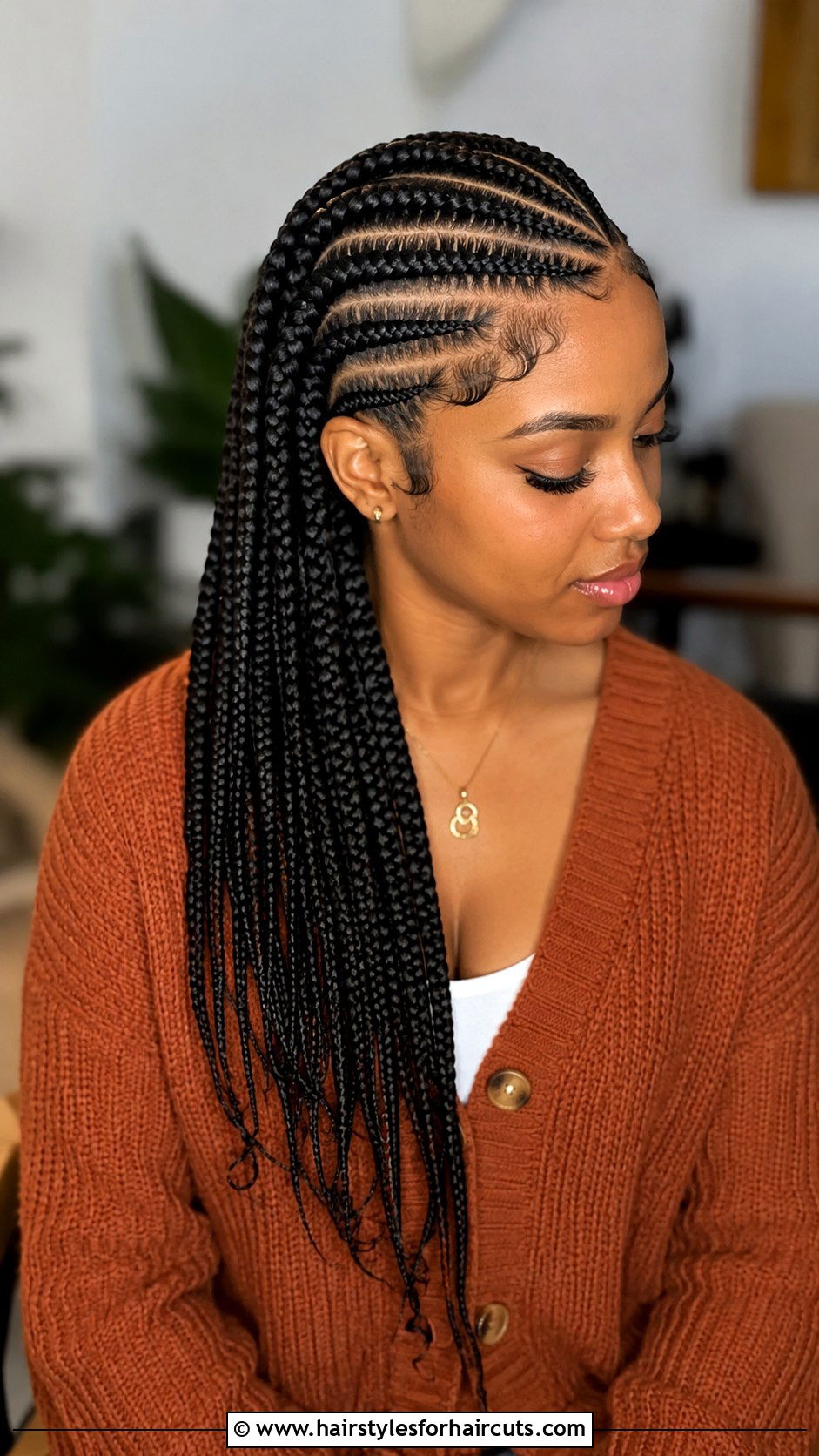 Knotless Cornrow - 25 conroll hairstyles - 25 conroll hairstyles