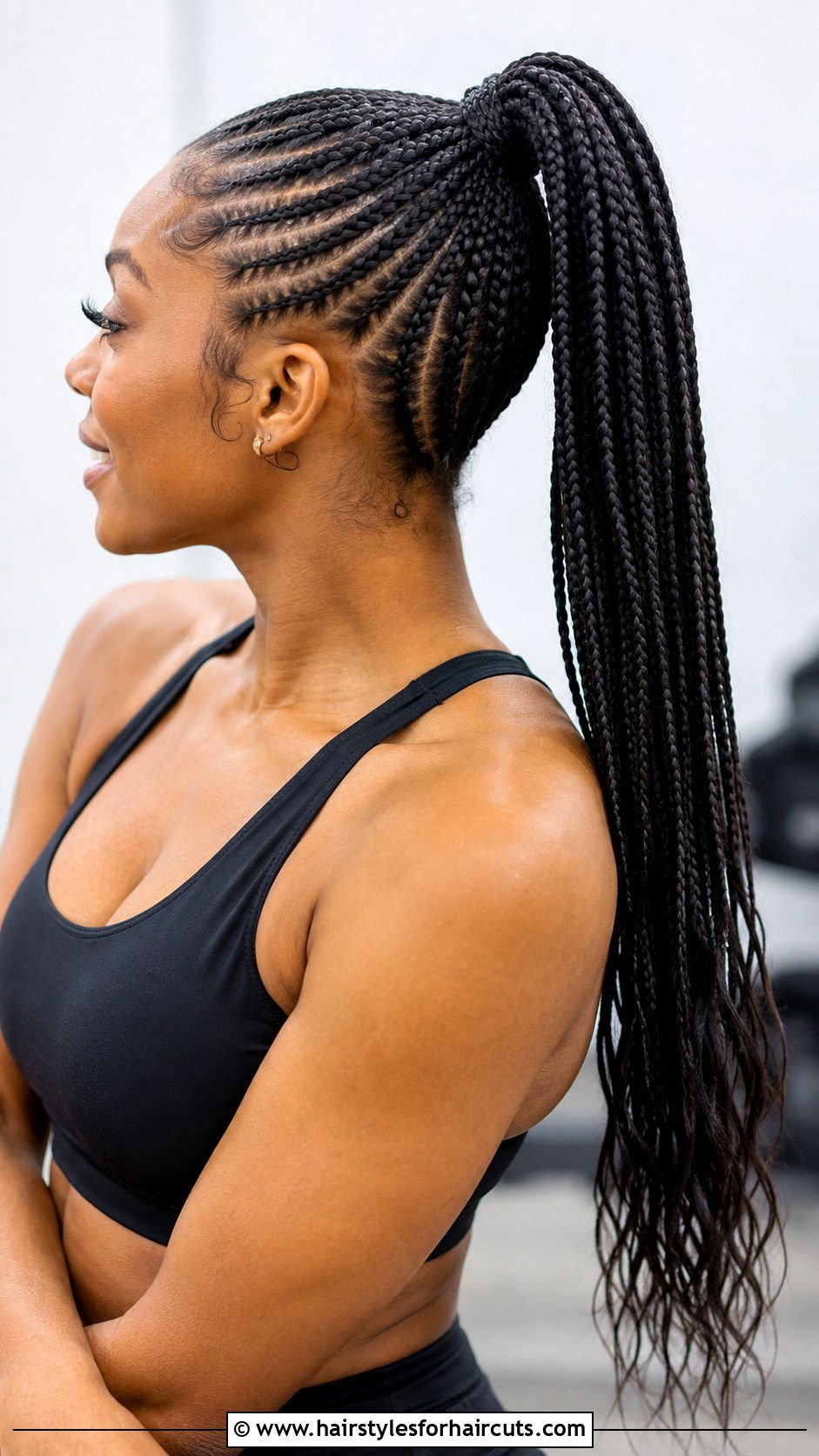 Knotless Cornrows - 25 cornrows hairstyles for black hair - 25 cornrows hairstyles for black hair