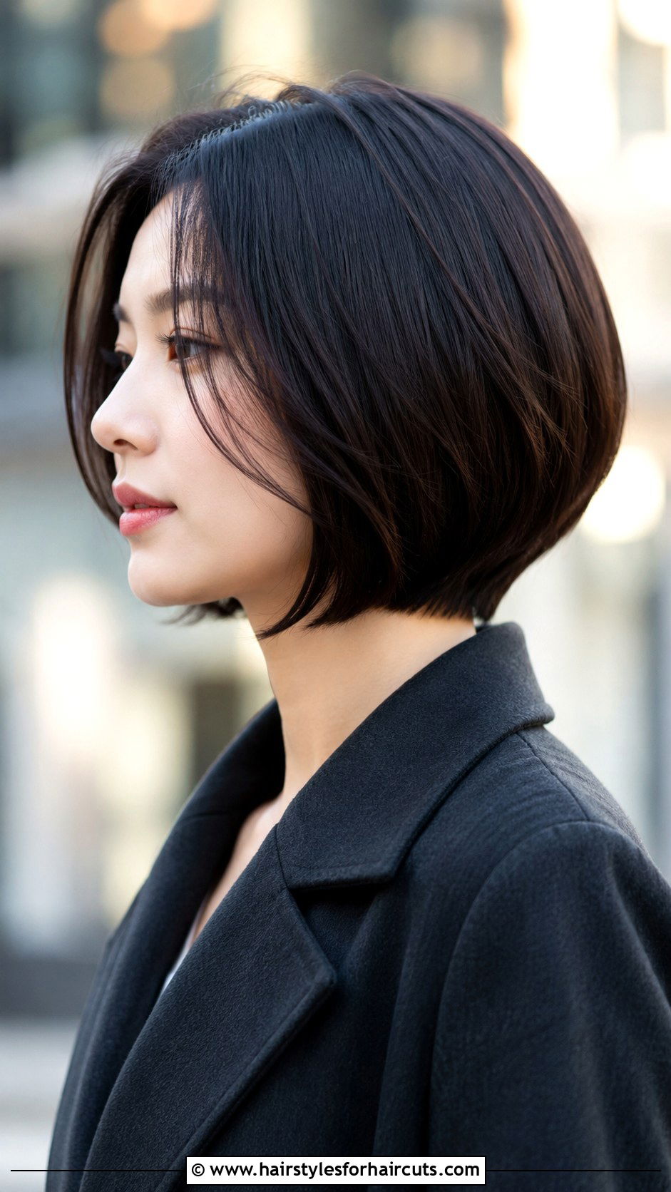 Korean Inverted Bob - 25 korean hairstyles for short hair - 25 korean hairstyles for short hair