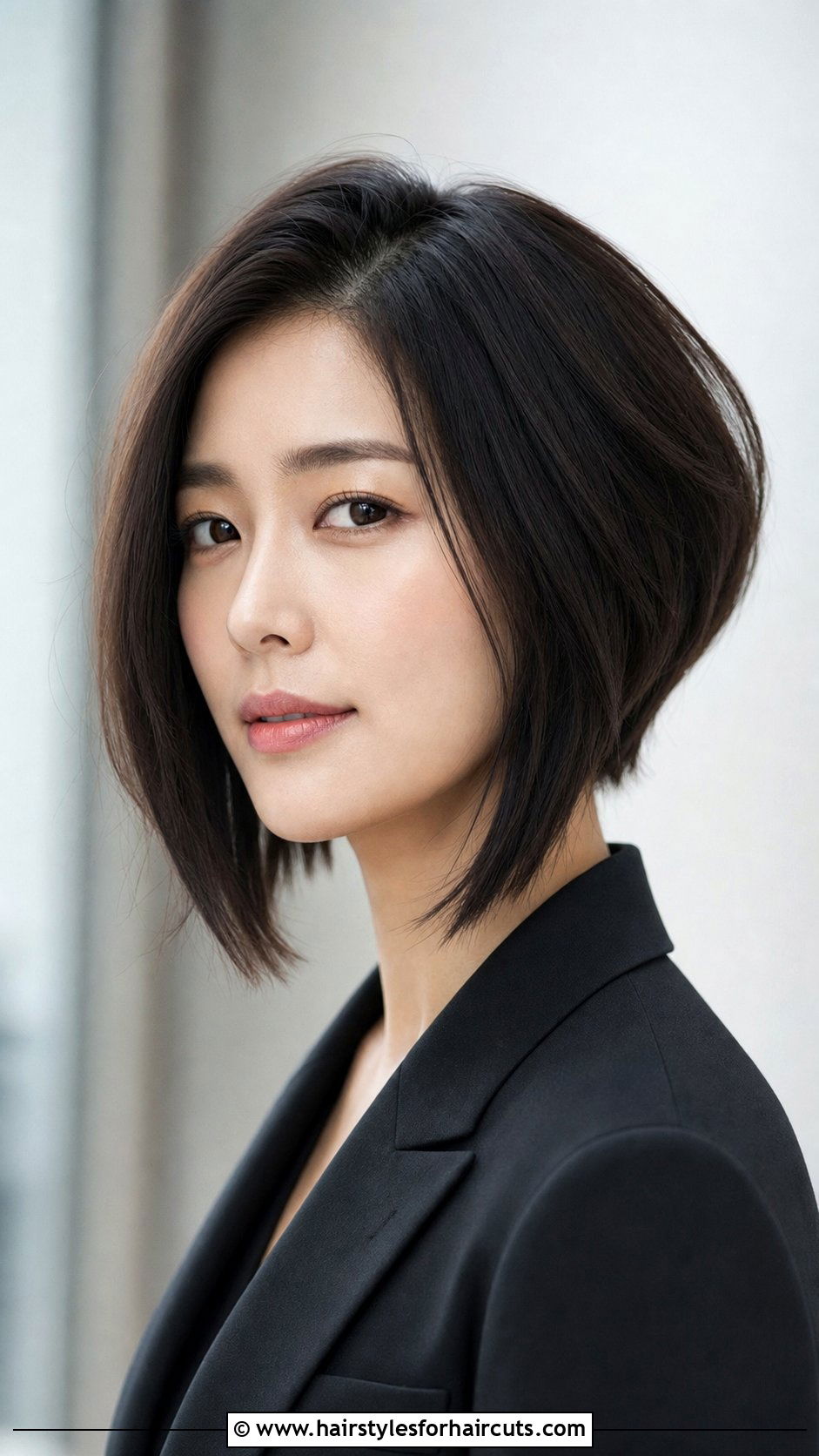 Korean Inverted Bob - 25 korean women short hairstyles - 25 korean women short hairstyles