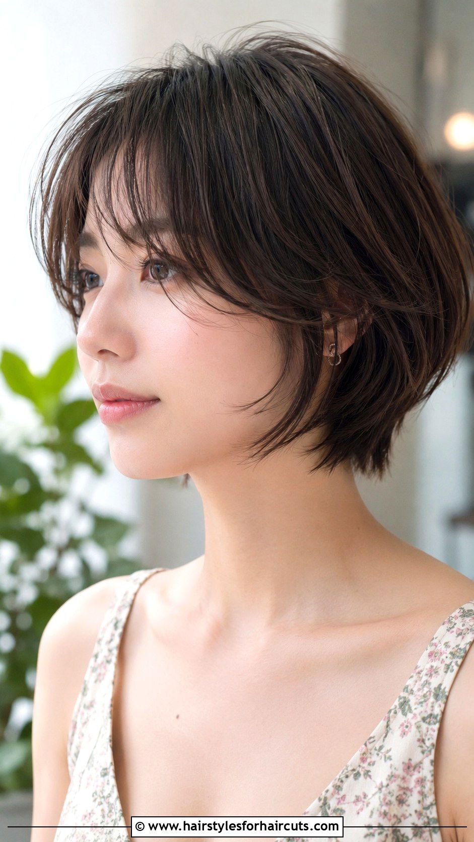 Korean Layered Bob - 25 bob haircuts asian hair - 25 bob haircuts asian hair