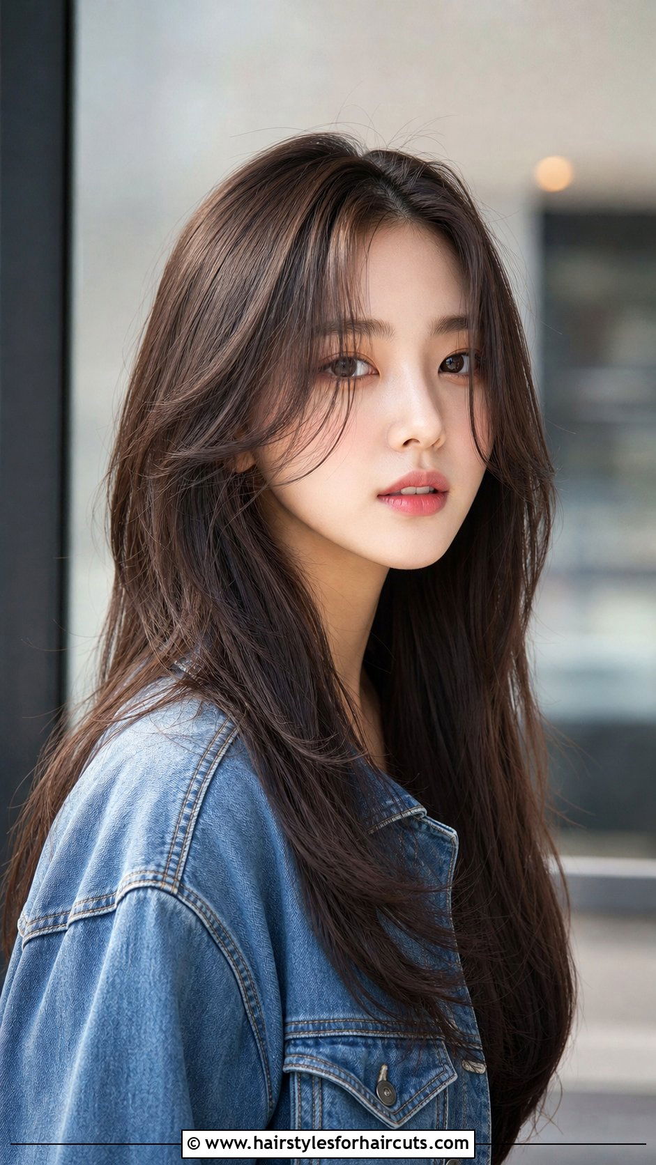 Korean Long Layered Hair With Face Framing - 25 korean hairstyles long hair - 25 korean hairstyles long hair