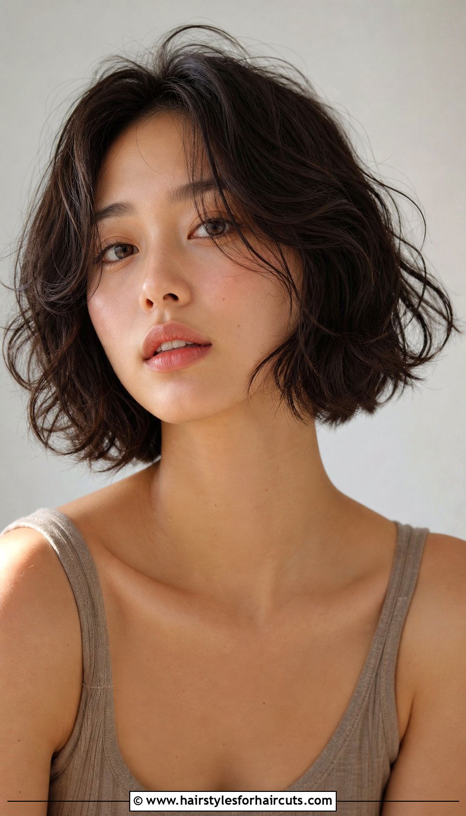 Korean Wavy Bob Haircut - 25 korean women hairstyles - 25 korean women hairstyles