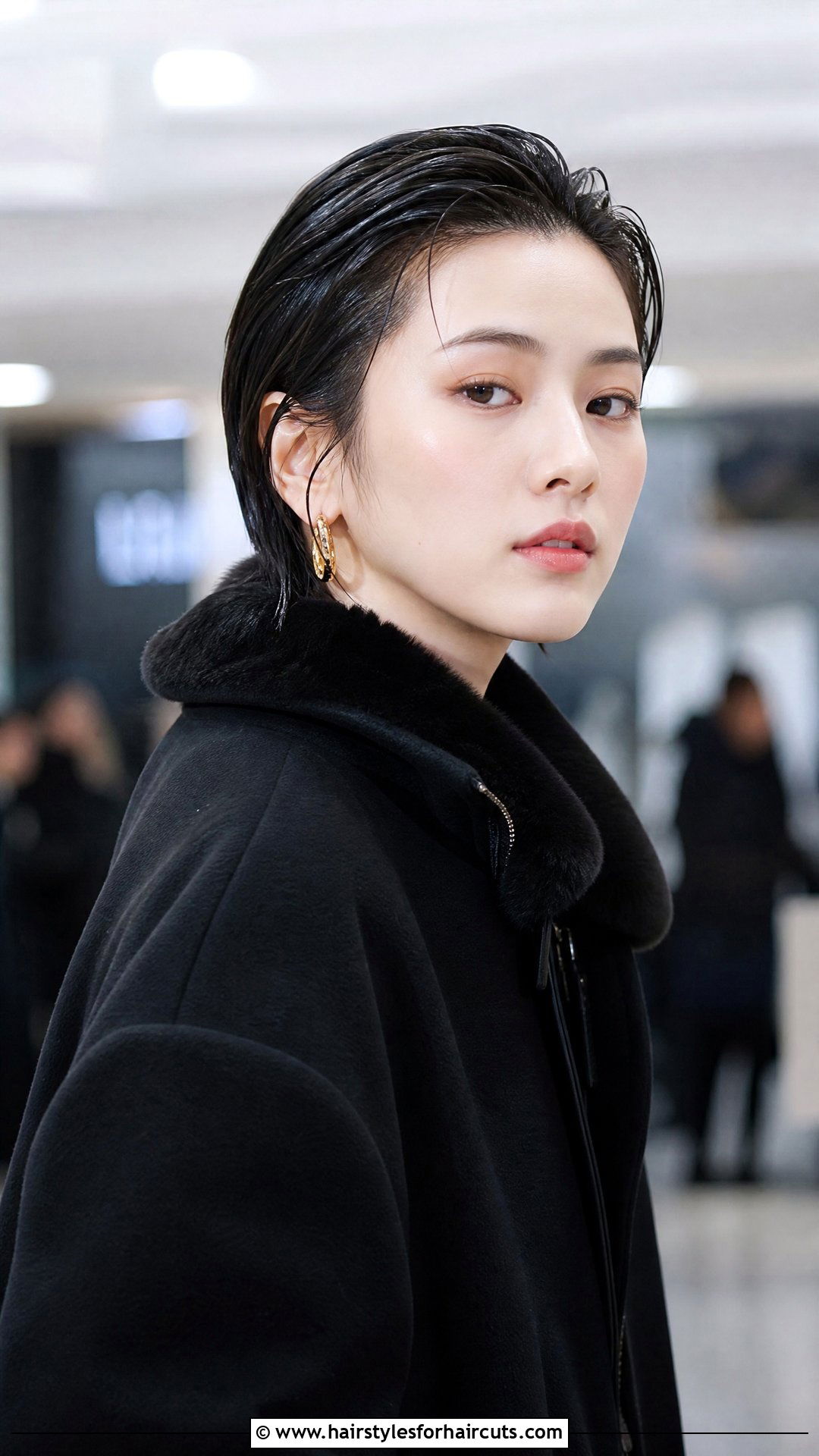 Korean Wet Look Short Hair - 25 korean hairstyles - 25 korean hairstyles