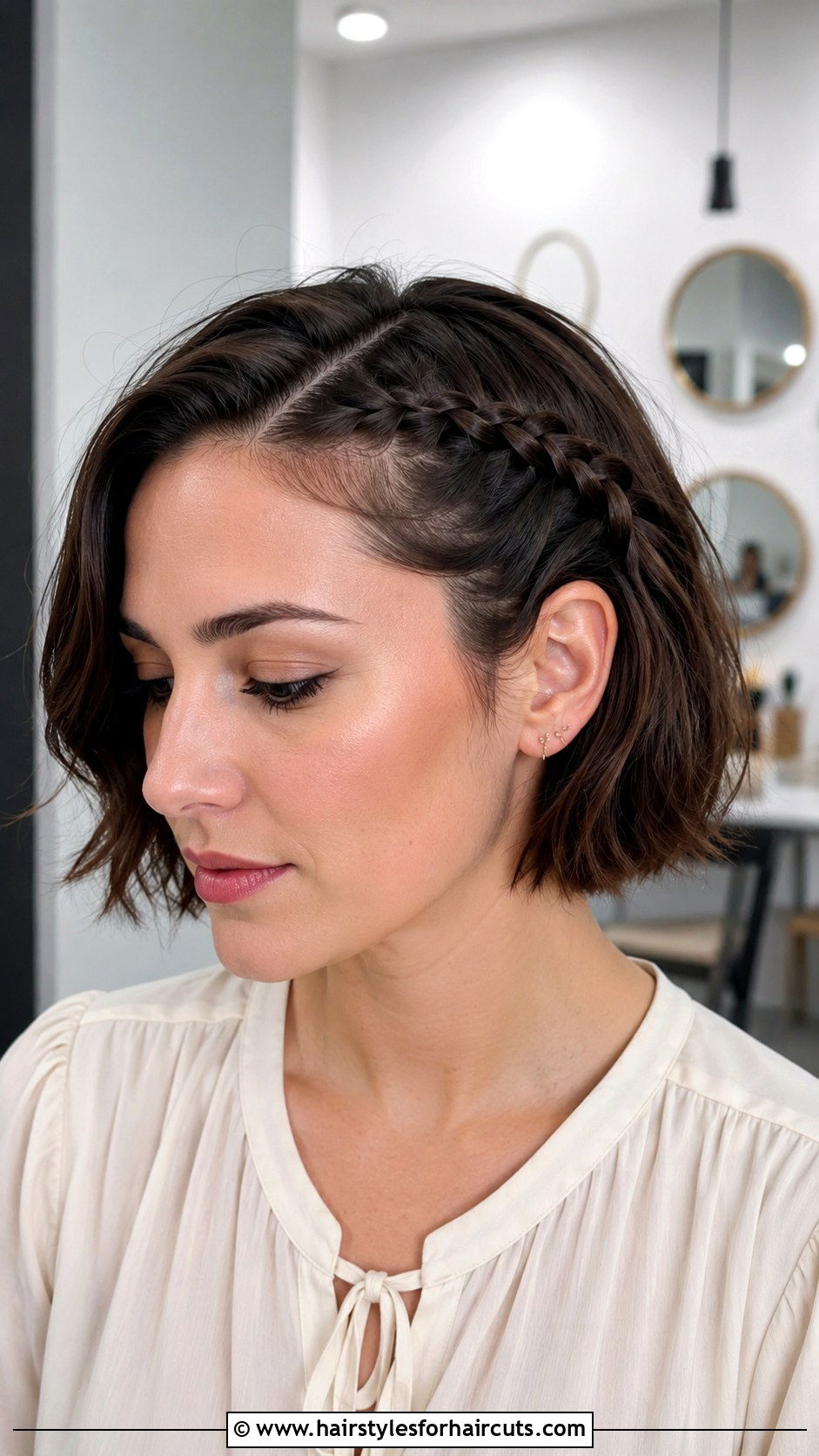 Lace Braid Short Hair - 25 braided hairstyles for short hair - 25 braided hairstyles for short hair