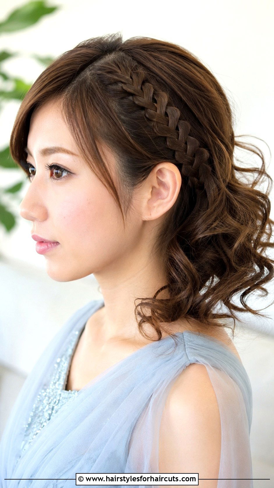 Lace Braid Side Short Hair - 25 braid wedding hairstyles for short hair - 25 braid wedding hairstyles for short hair