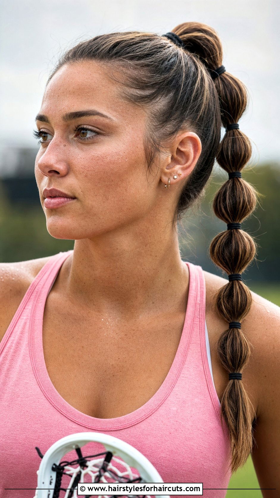 Lacrosse Bubble Braids - 25 lacrosse hairstyles - 25 lacrosse hairstyles