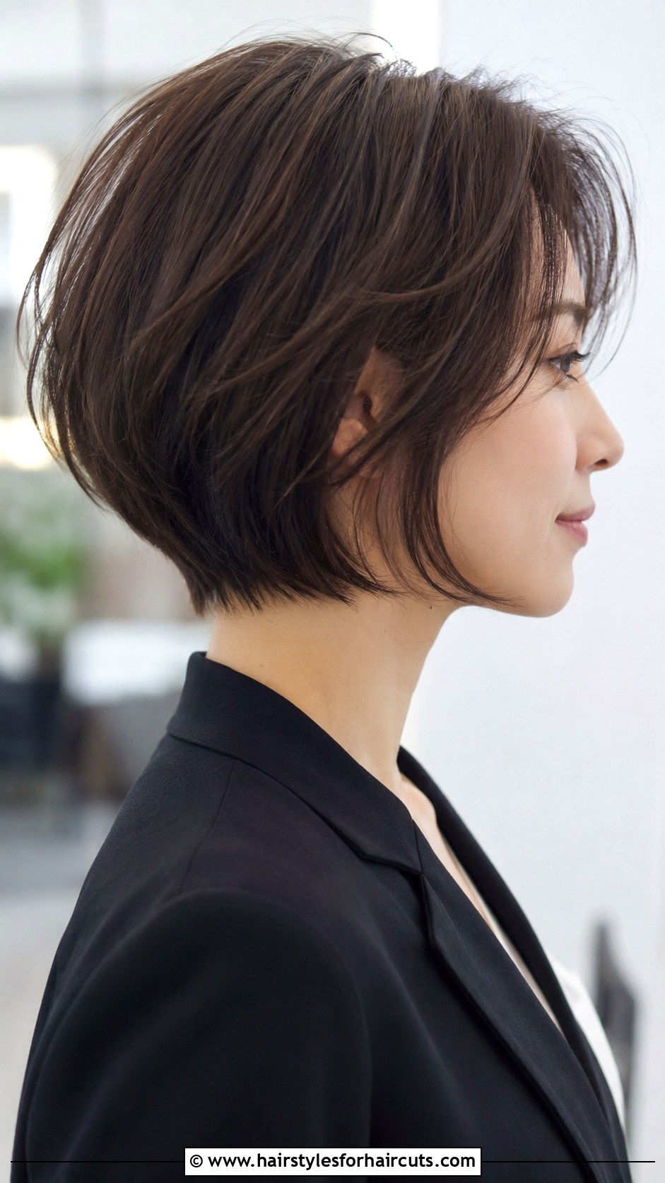 Layered A Line Bob - 25 layered short haircuts for indian hair - 25 layered short haircuts for indian hair