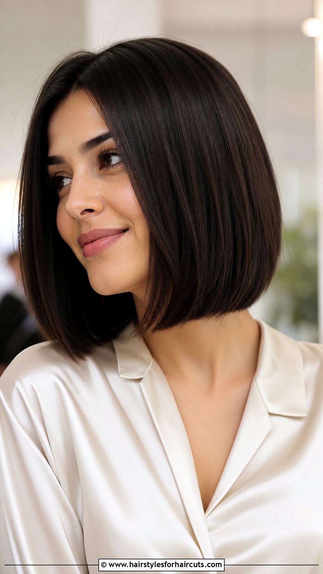 Layered Blunt Bob Haircut - 25 women layer haircuts - 25 women layer haircuts