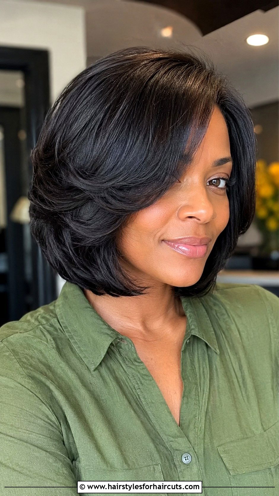 Layered Bob - 25 bob haircuts black woman - 25 bob haircuts black woman