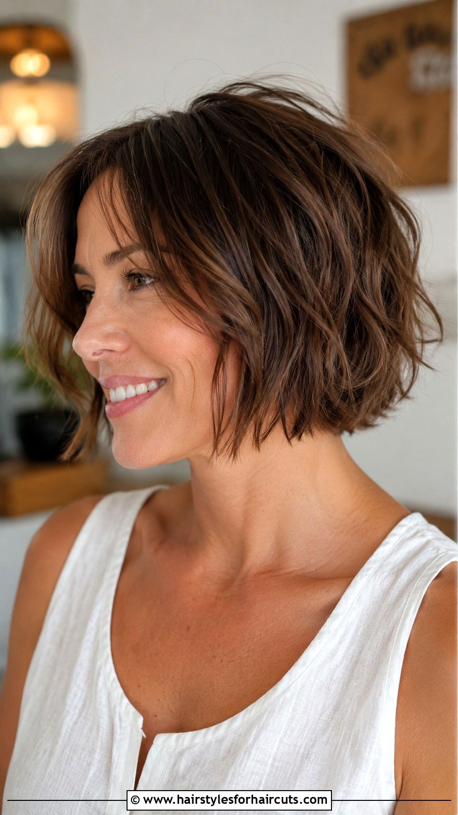 Layered Bob Brown Hair - 25 brown hair haircuts - 25 brown hair haircuts