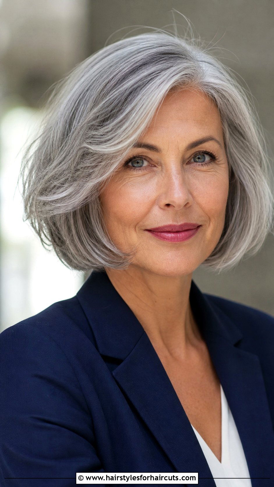 Layered Bob For Grey Hair - 25 hairstyles for grey hair - 25 hairstyles for grey hair