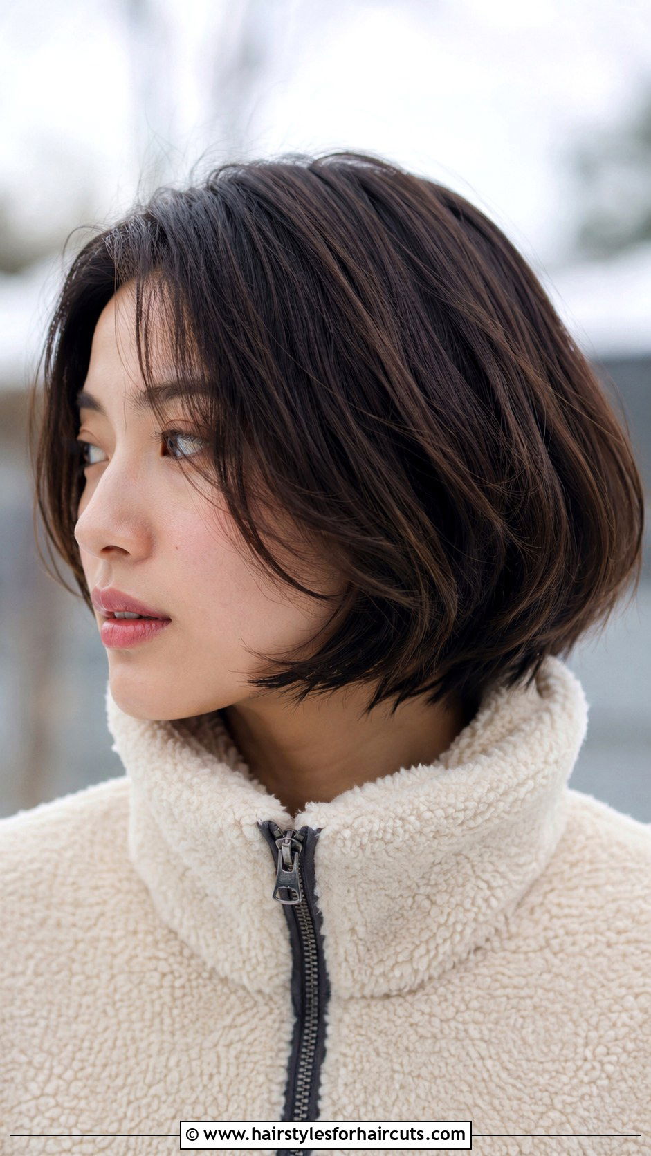 Layered Bob Haircut - 25 haircuts for winter - 25 haircuts for winter