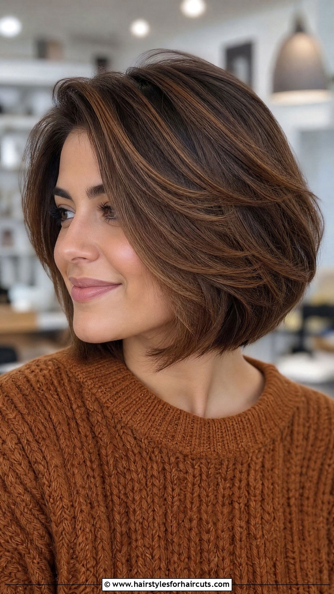 Layered Bob Haircut - 25 cute haircuts for short hair - 25 cute haircuts for short hair