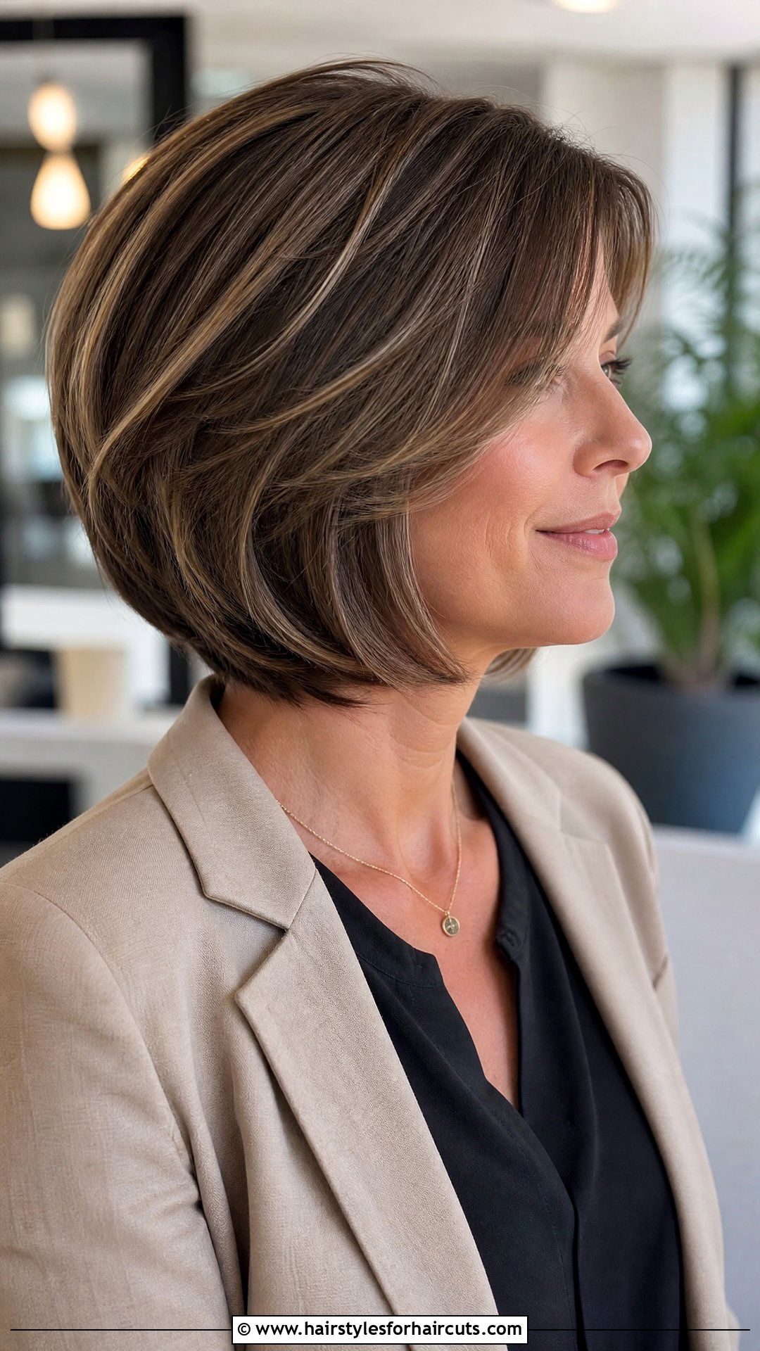Layered Bob Haircut - 25 good haircuts for fluffy hair - 25 good haircuts for fluffy hair
