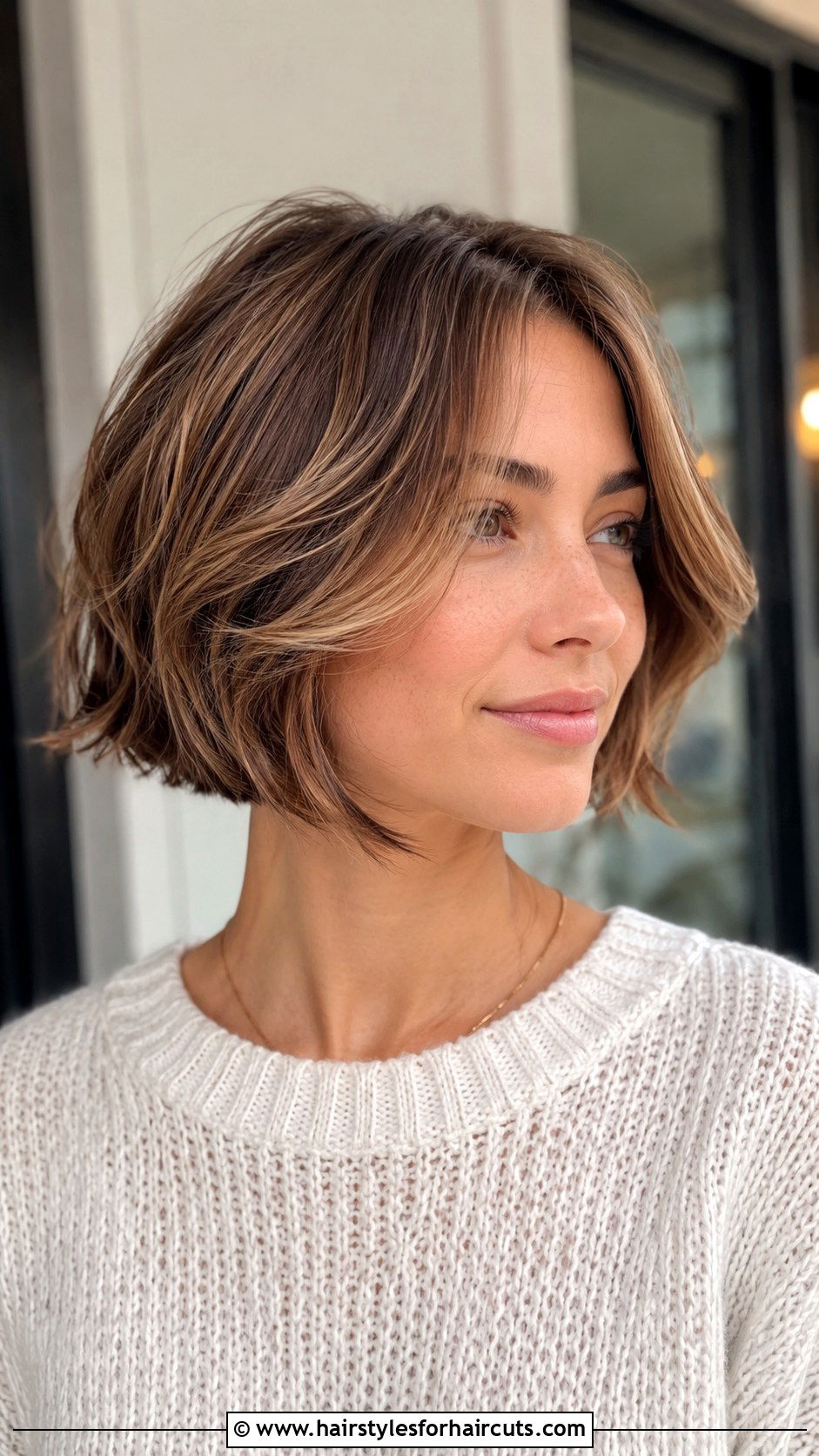 Layered Bob Haircut - 25 haircuts calendar - 25 haircuts calendar
