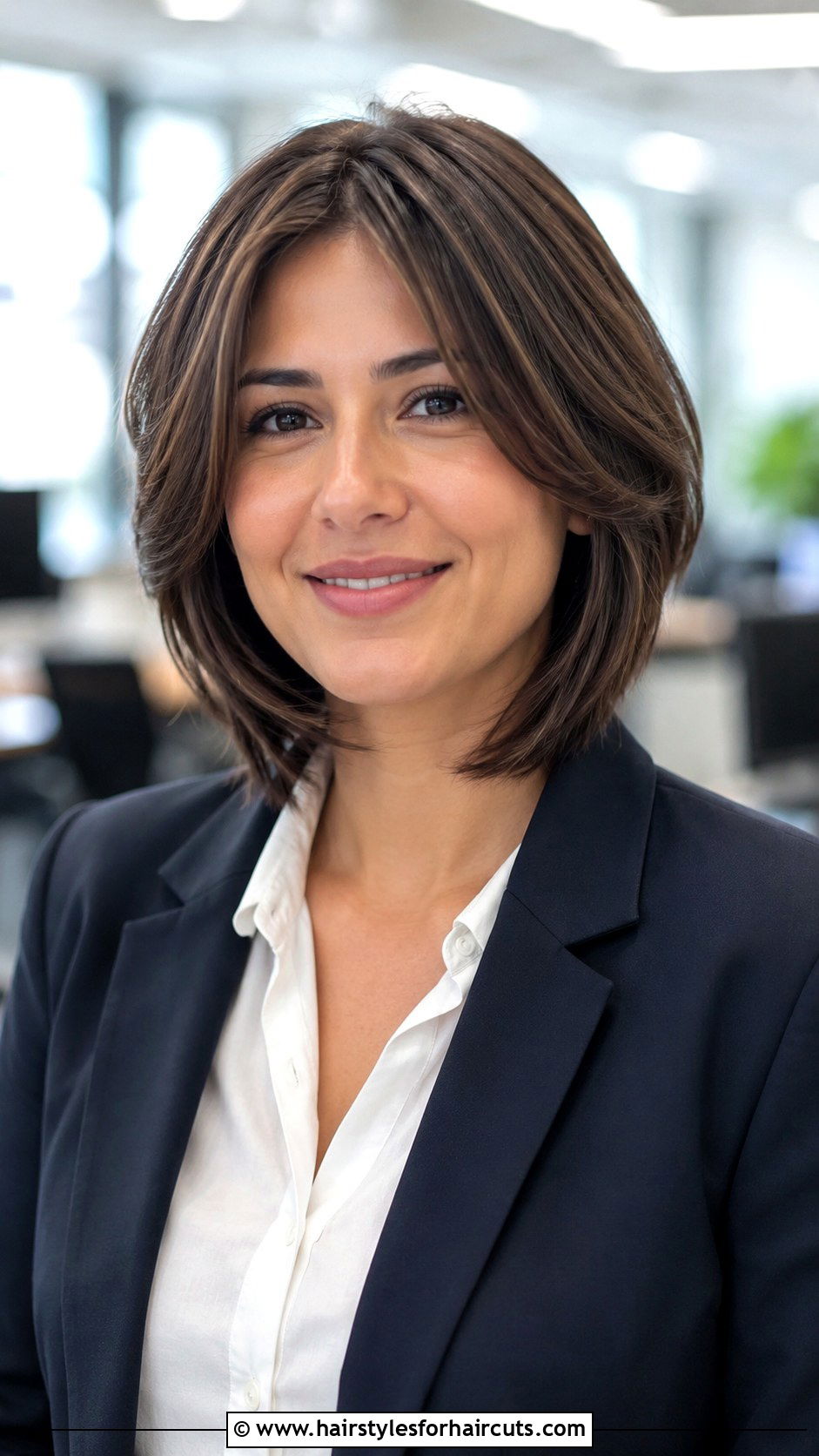 Layered Bob Hairstyle - 25 cute hairstyles for shoulder length hair - 25 cute hairstyles for shoulder length hair