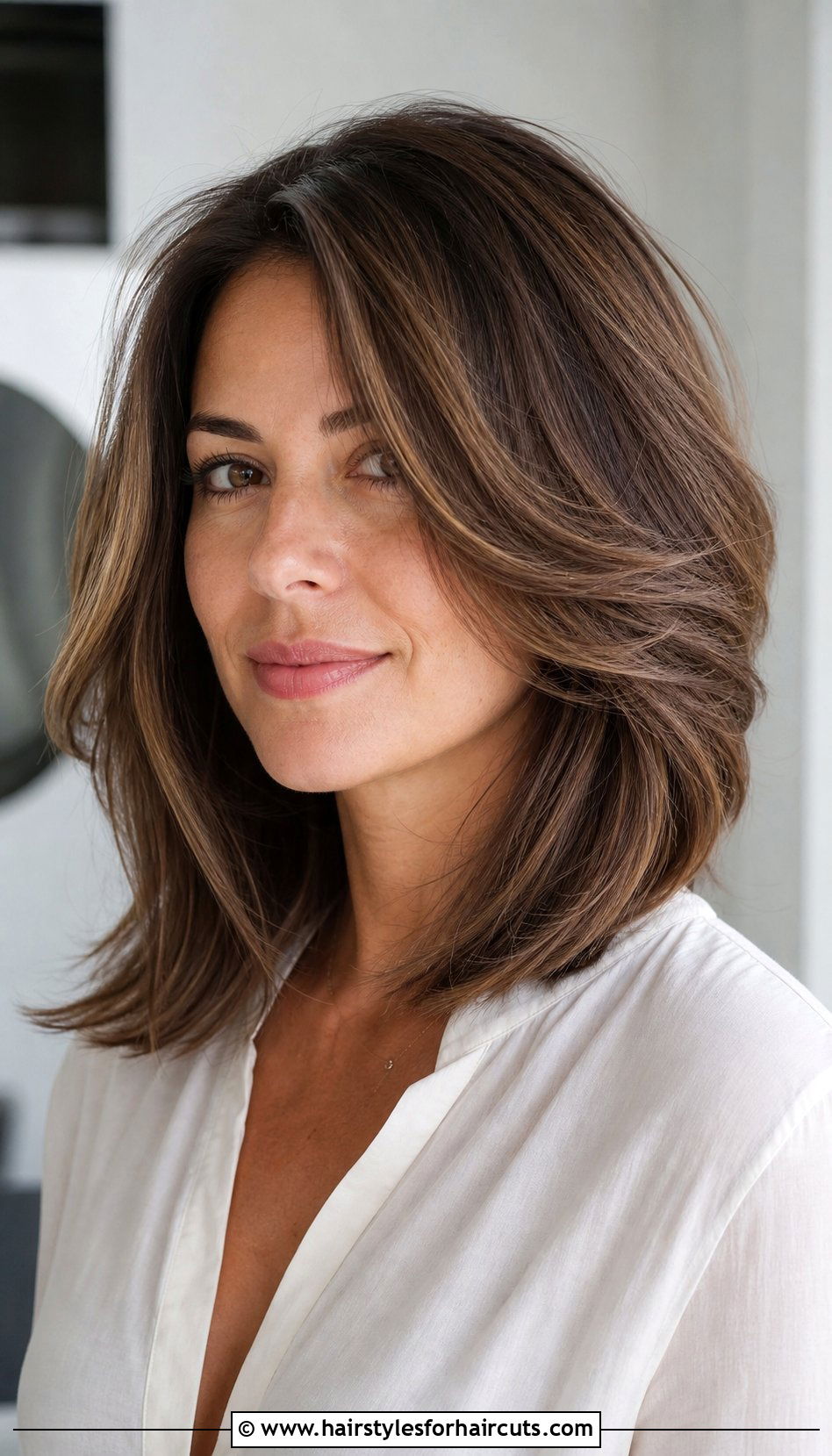 Layered Bob Shoulder Length - 25 shoulder length haircuts for women over 50 - 25 shoulder length haircuts for women over 50