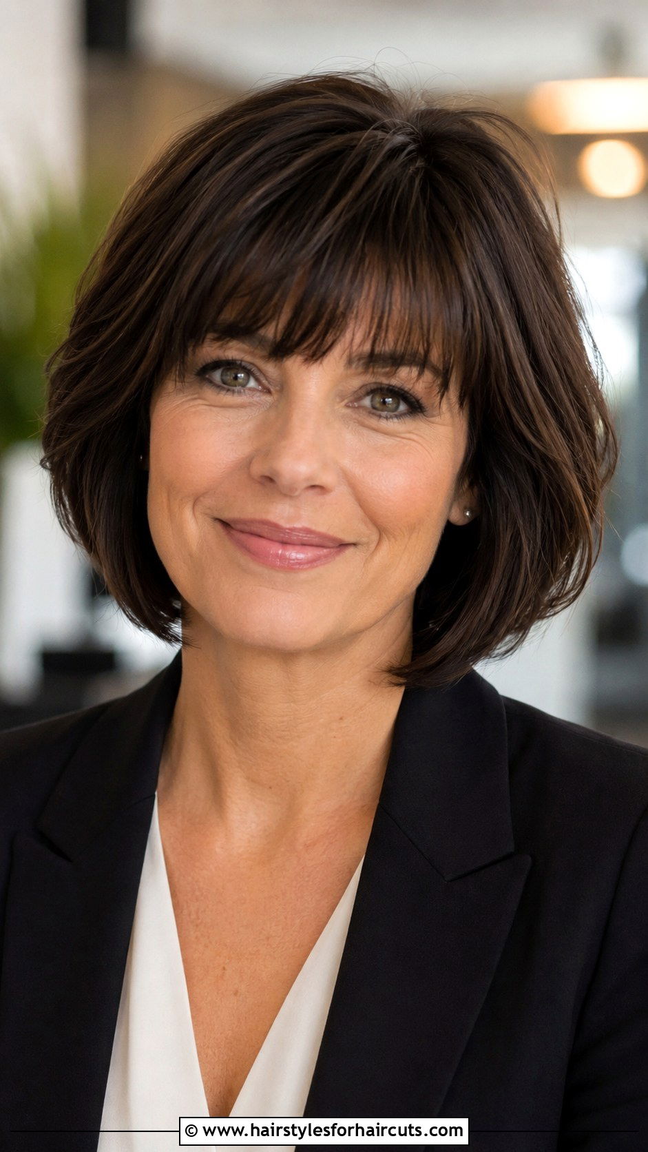 Layered Bob With Bangs - 25 hairstyles in layers - 25 hairstyles in layers