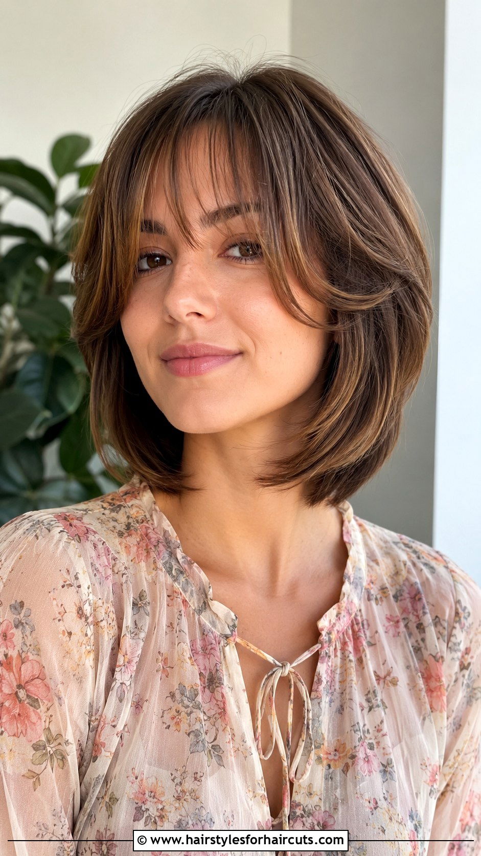 Layered Bob With Face Framing Bangs - 25 bangs hairstyles short hair - 25 bangs hairstyles short hair