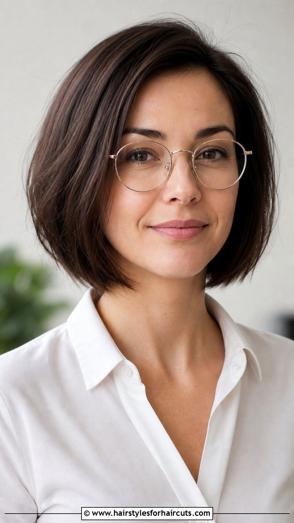 Layered Bob With Glasses - 25 hairstyles with glasses - 25 hairstyles with glasses