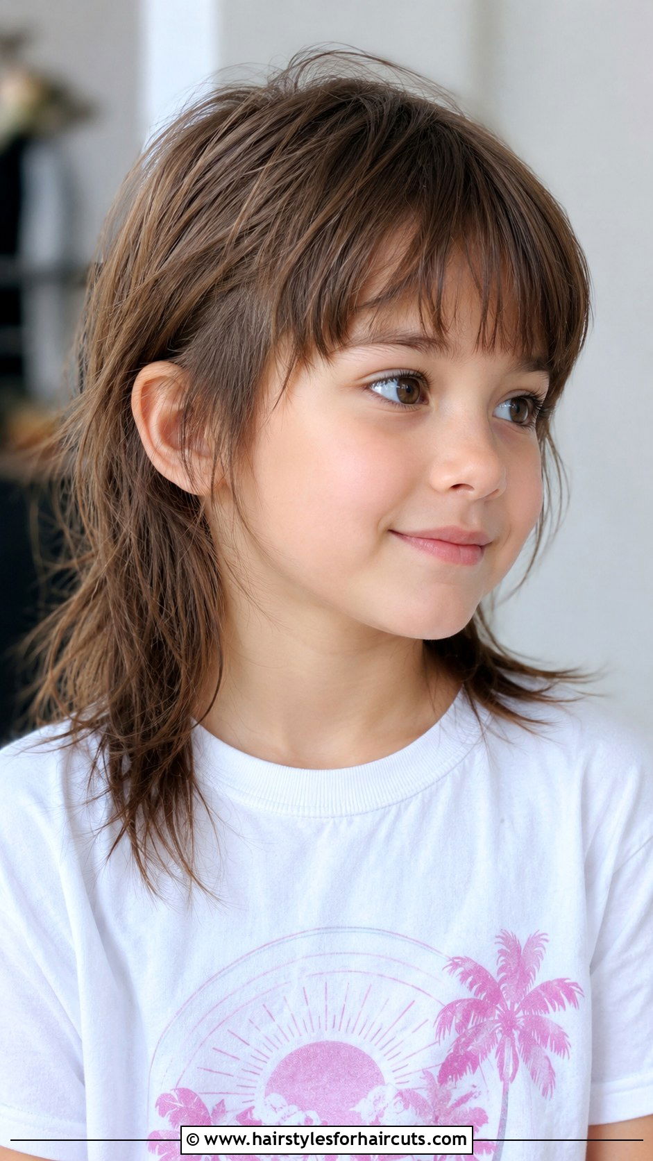 Layered Bob With Soft Bangs - 25 little girl haircuts with bangs - 25 little girl haircuts with bangs